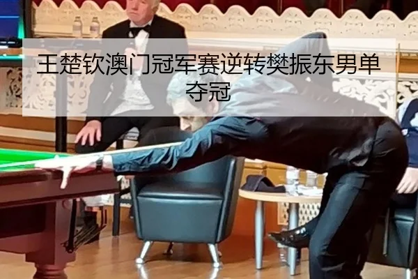王楚钦澳门冠军赛逆转樊振东男单夺冠